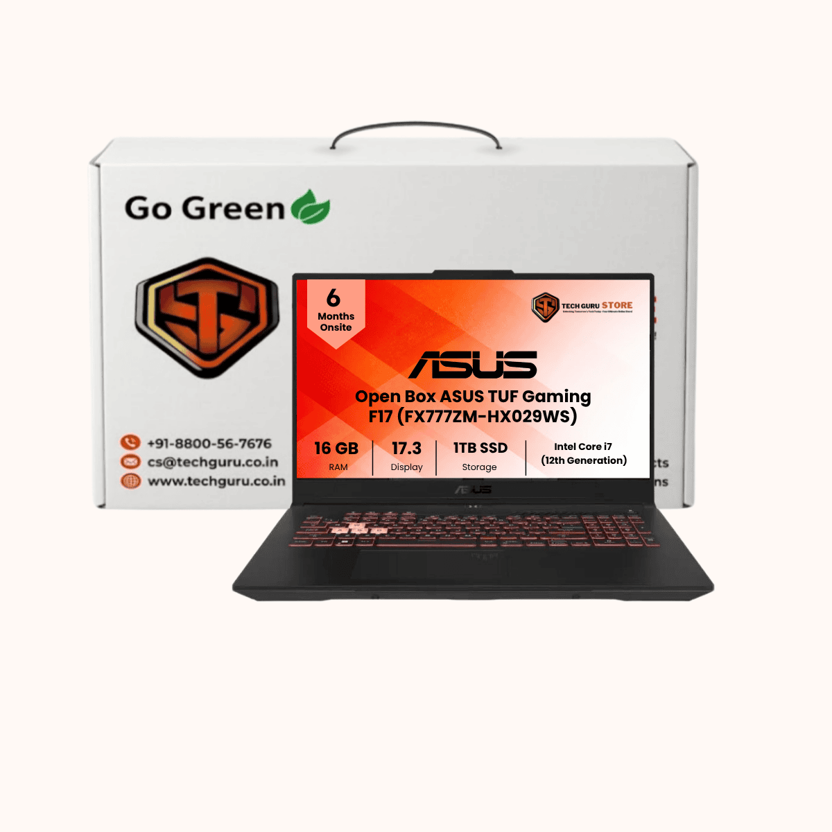 ASUS TUF Gaming F17 i7 12th Gen | 16GB RAM | 1TB SSD